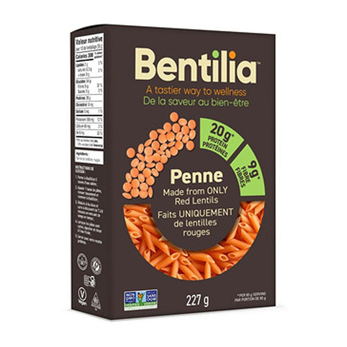 Bentilia | Red Lentil Penne Pasta