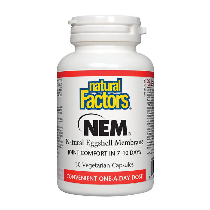 Natural Factors | NEM (Natural Eggshell Membrane) Vegetarian Capsules