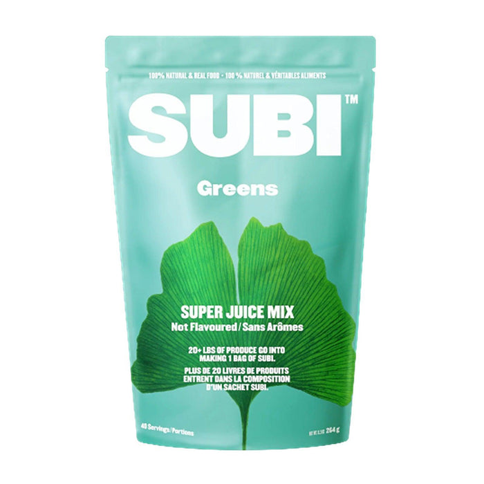SUBI | Unflavoured Greens Super Juice Mix Powder
