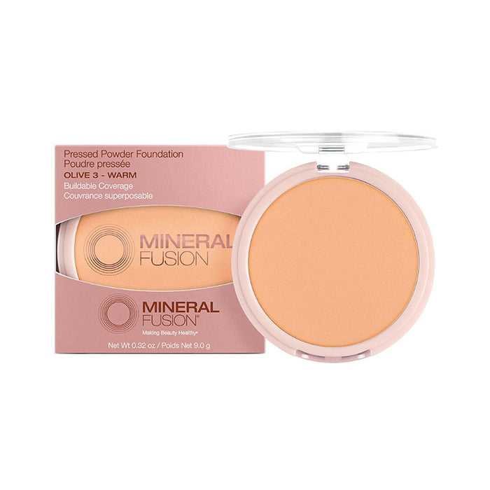 Mineral Fusion | Pressed Powder Foundation Olive 3