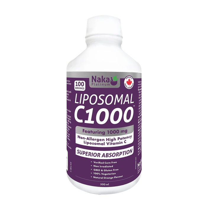 Naka Platinum | Liposomal C1000 Orange Flavour Liquid