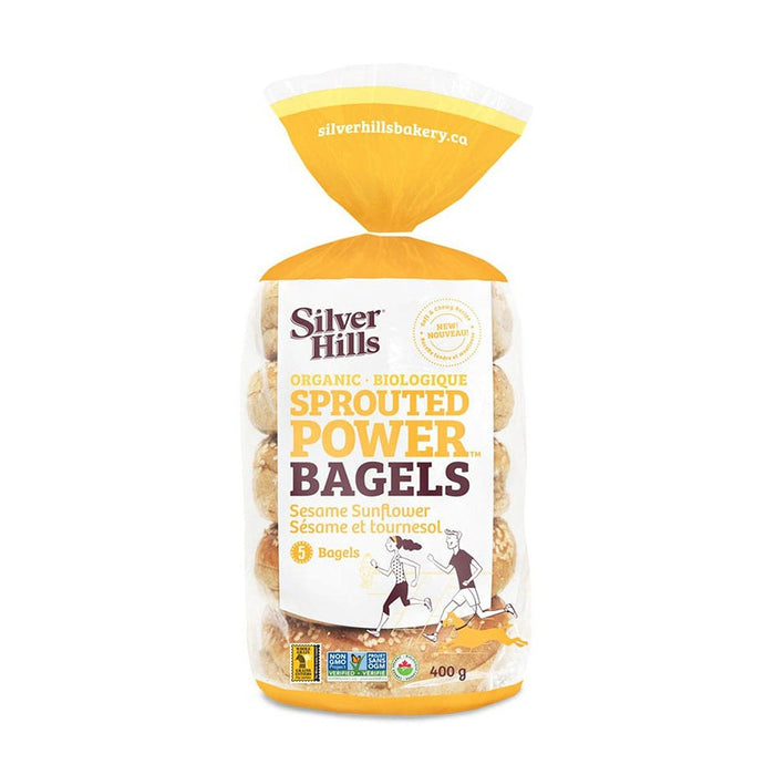 Silver Hills | Sesame Sunflower Sprouted Power Bagels