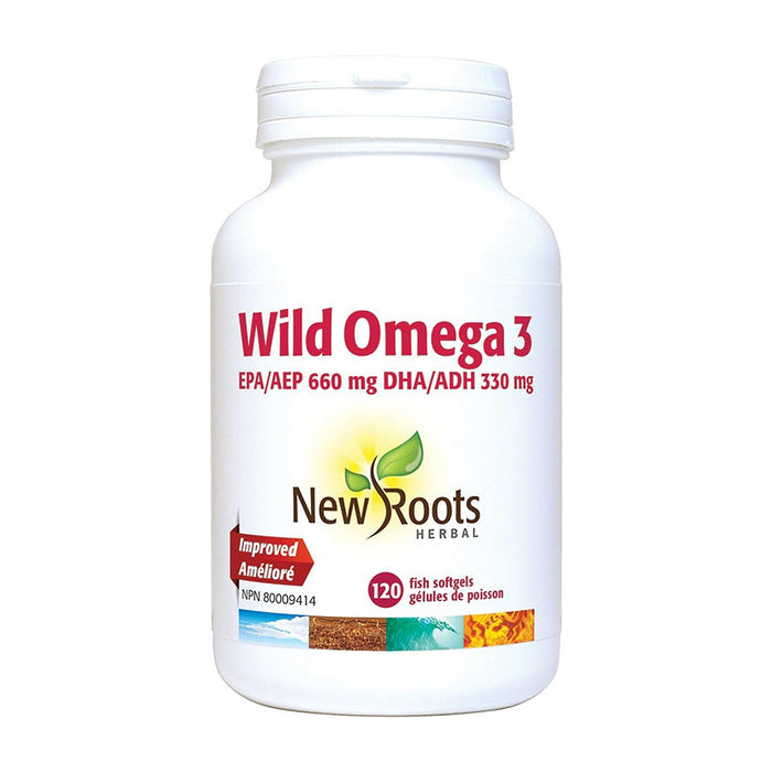 New Roots | Wild Omega-3 Fish Softgels