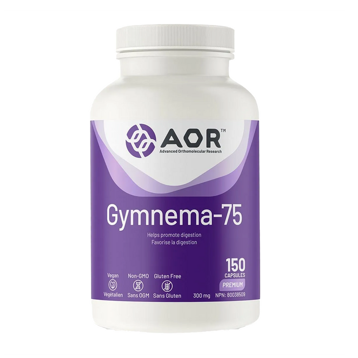 AOR | Gymnema-75 Vegetarian Capsules 150's