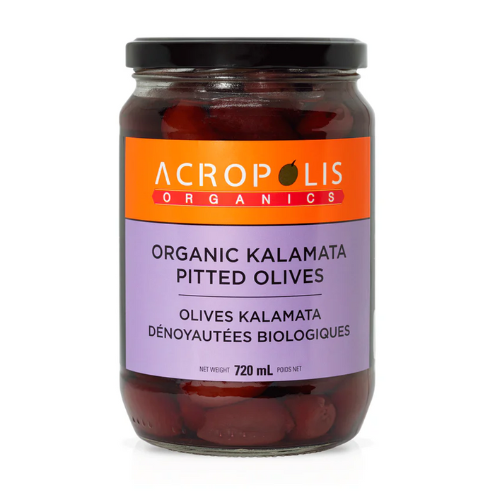 Acropolis Organics | Organic Kalamata Pitted Olives