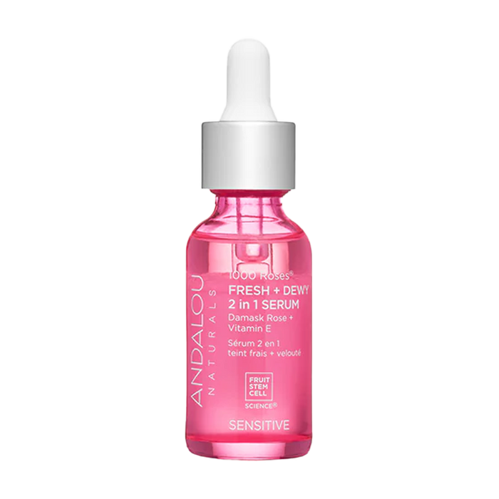 Andalou Naturals | 1000 Roses Fresh Dewy 2-In-1 Serum 30ml