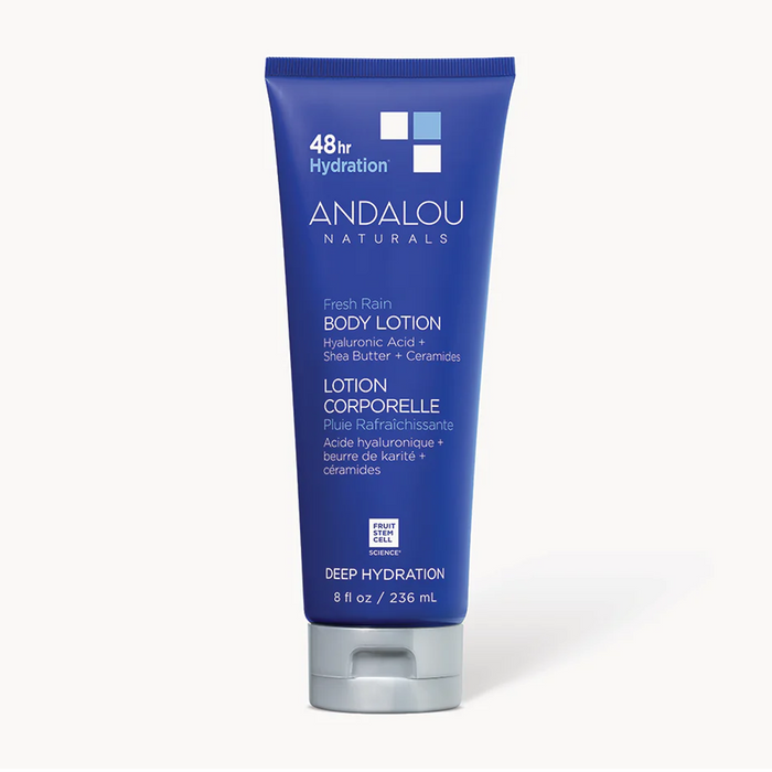 Andalou Naturals | Fresh Rain Hyaluronic Acid+Shea Butter+Ceramides Body Lotion