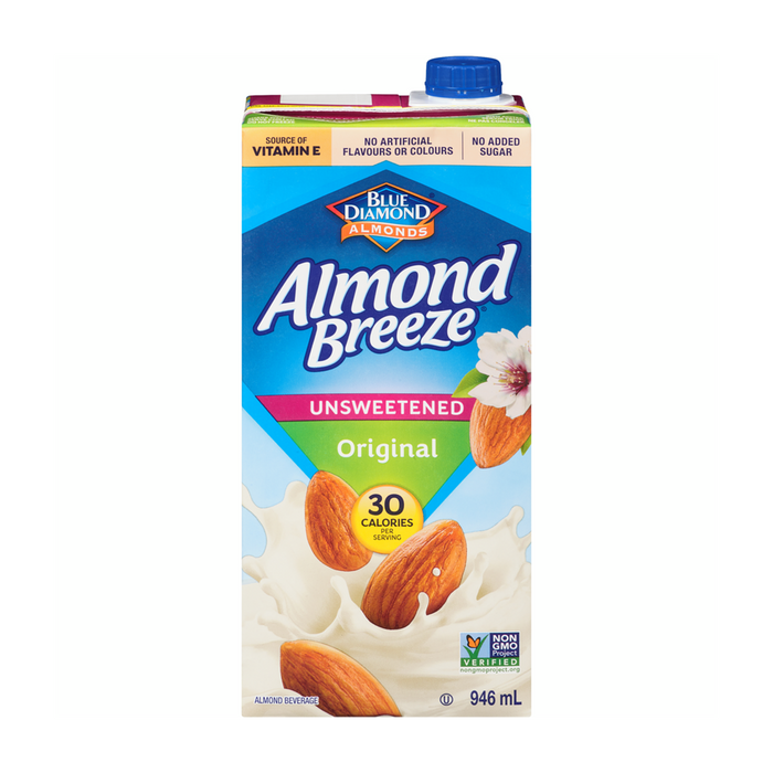 Blue Diamond | Almond Breeze Original Unsweetened Almond Milk