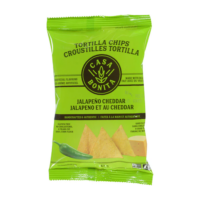 Casa Bonita | Jalapeno Cheddar Tortilla Chips 63g