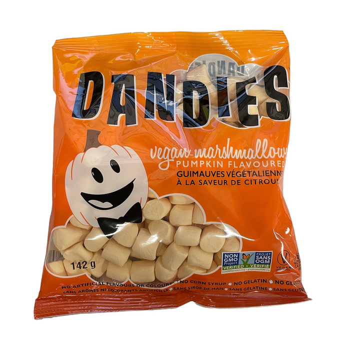 Dandies | Pumpkin Flavoured Vegan Mini Marshmallows 142g