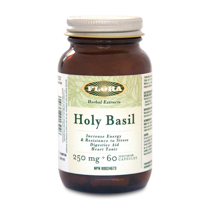 Flora | Holy Basil 250mg Vegetarian Capsules