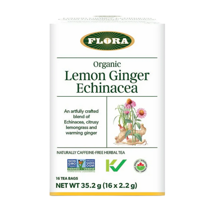 Flora | Lemon Ginger Echinacea Herbal Tea