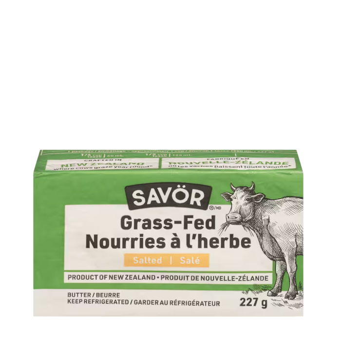 Savor | Grass-Fed Salted Butter 227g