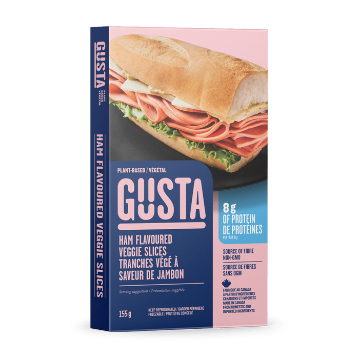 Gusta | Ham Flavoured Veggie Slices 155g