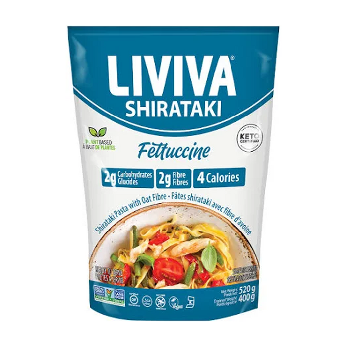 Liviva | Shirataki Fettuccine With Oat Fibre 400g