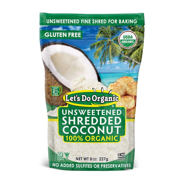 Let's Do | Organic Unsweetened Shredded Coconut