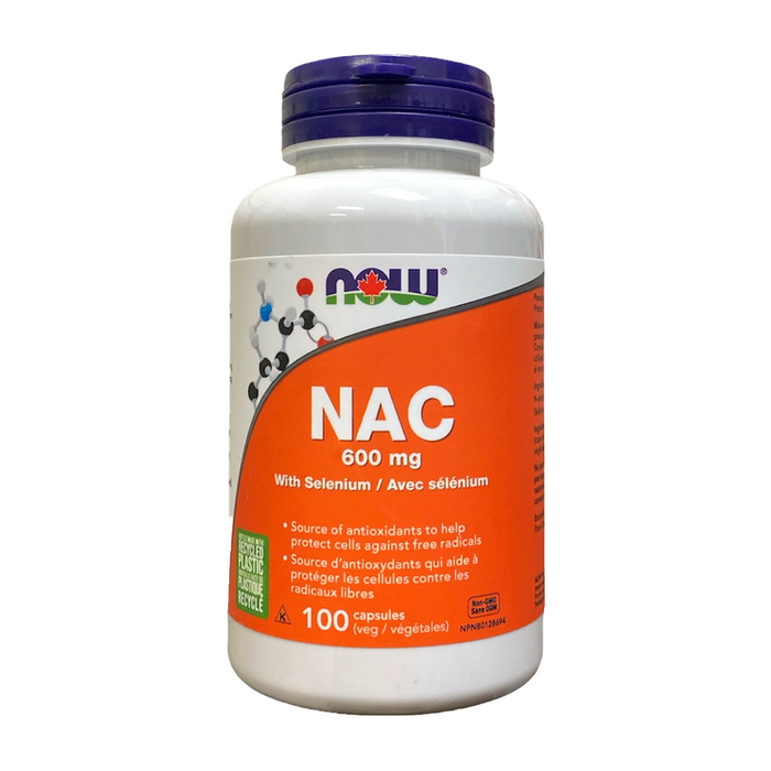 NOW | NAC 600mg Vegetarian Capsules