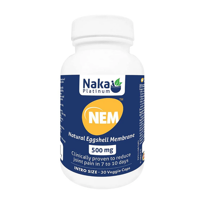 Naka Platinum | NEM (Natural Eggshell Membrane) 500mg Vegetarian Capsules