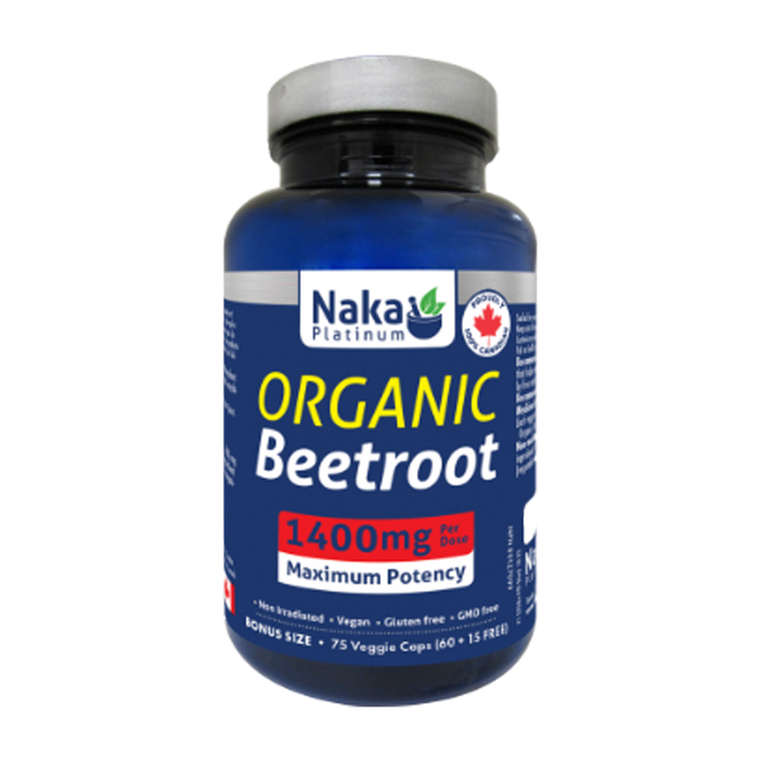 Naka Platinum | Organic Beetroot Vegetarian Capsules