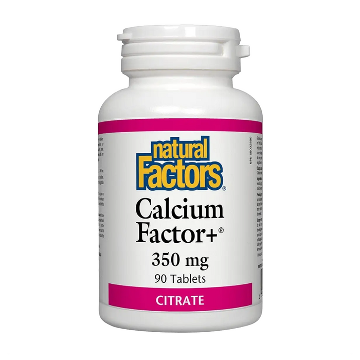Natural Factors | Calcium Factor 350mg Calcium Citrate Tablets