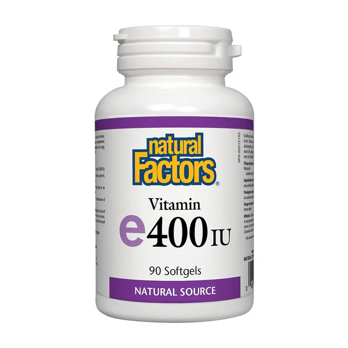 Natural Factors | Vitamin E 400IU Softgels