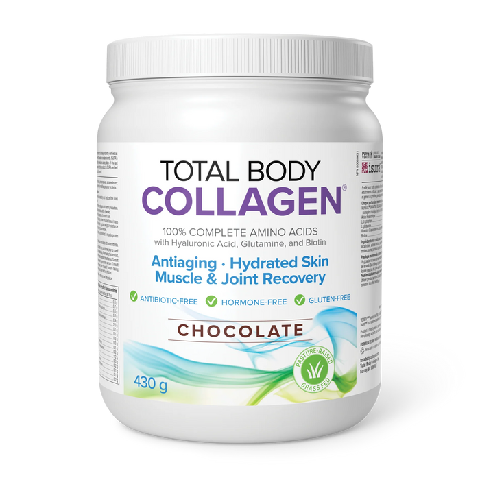 Natural Factors | Total Body Collagen Chocolate Flavour Powder 430g