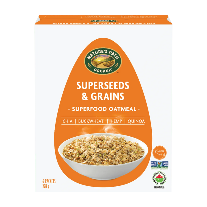 Nature's Path | Qia Superseeds & Grains Oatmeal 6-Packets