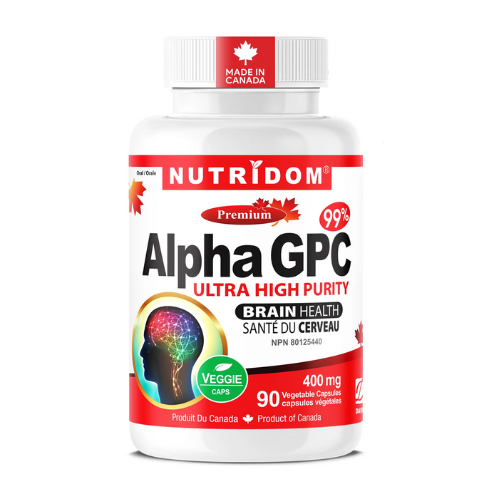 Nutridom | Alpha GPC Veggie Caps 90's
