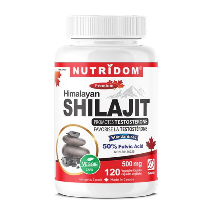 Nutridom | Shilajit 500mg Veggie Caps