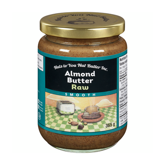 Nuts To You | Organic Raw Smooth Almond Butter