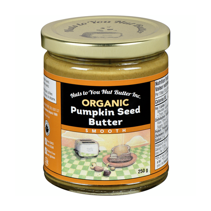 Nuts To You | Organic Smooth Pumpkin Seed Butter 250g