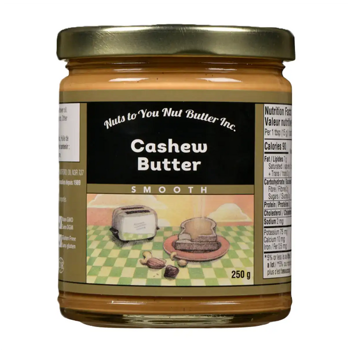 Nuts To You | Smooth Cashew Butter 250g