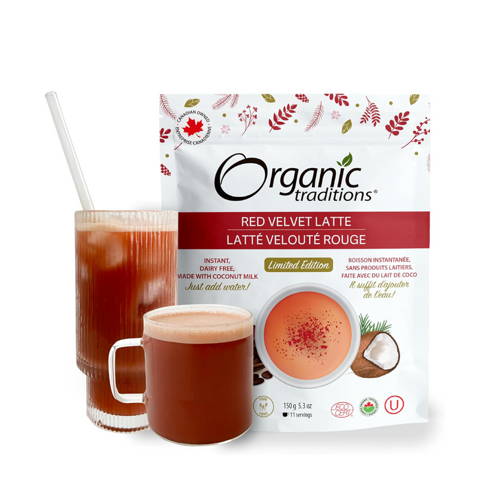 Organic Traditions | Red Velvet Latte Mix 150g