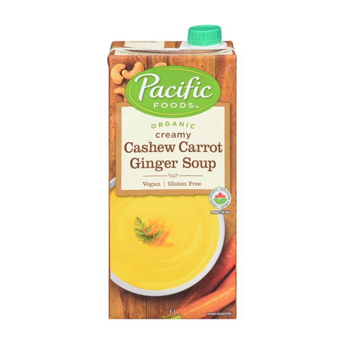 Pacific Foods | Organic Cashew Carrot Ginger Soup