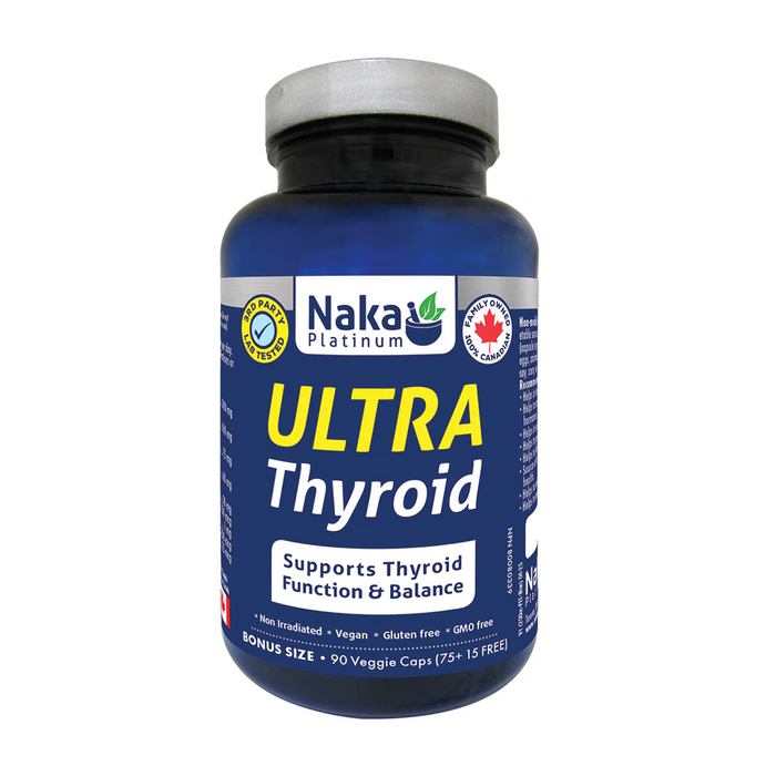 Naka Platinum | Ultra Thyroid Veggie Caps 90's
