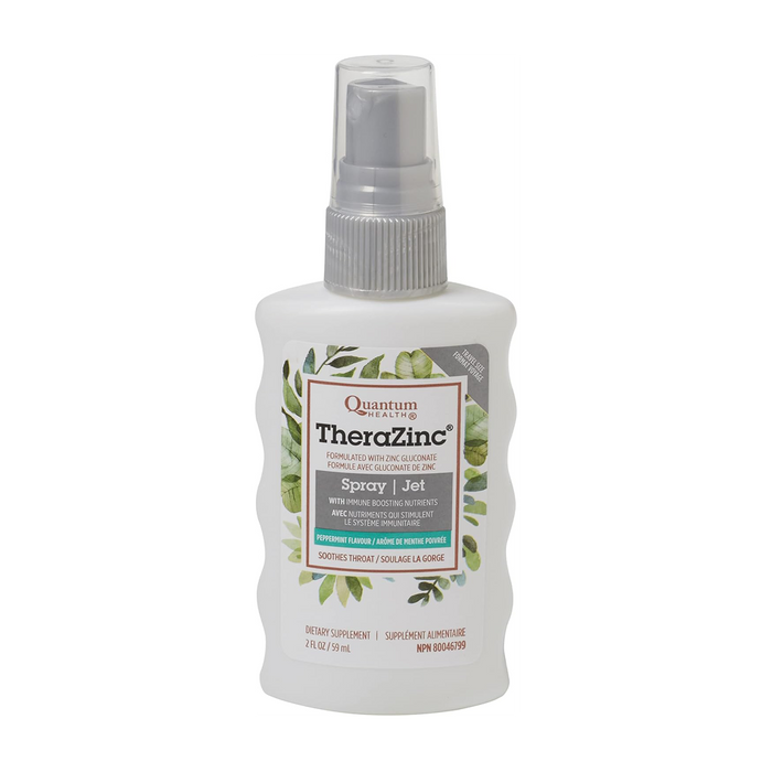 Quantum Health | Therazinc Peppermint Flavour Throat Spray 59ml