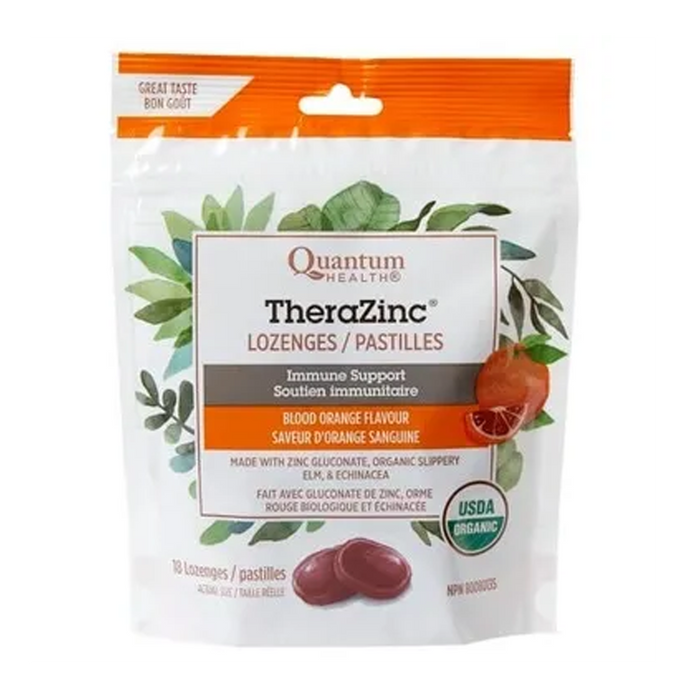 Quantum Health | Therazinc Blood Orange Lozenges
