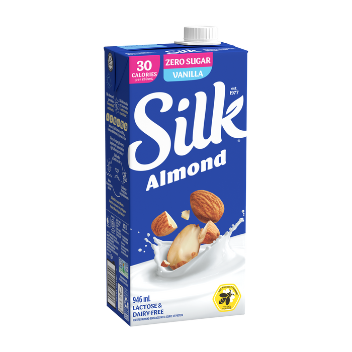 Silk | Vanilla Unsweetened Almond Milk 946ml