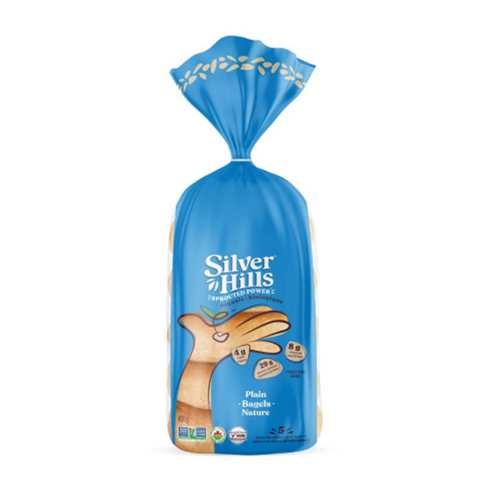 Silver Hills | Plain Sprouted Power Bagels