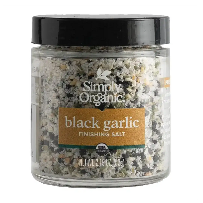 Simply Organic | Black Garlic Finishing Salt 62g