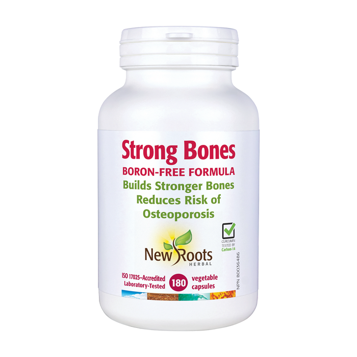 New Roots | Strong Bones Boron Free Vegetarian Capsules