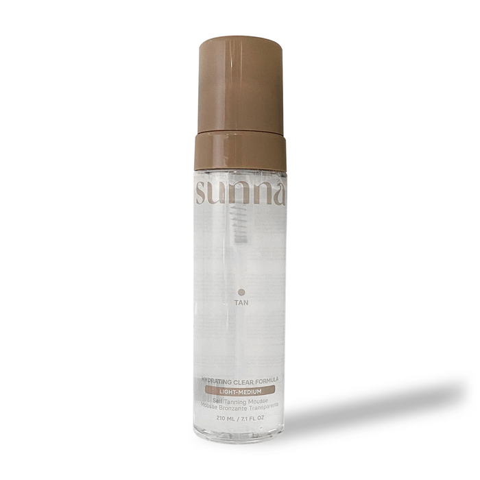 Sunna Tan | Light-Medium Clear Sunless Tanning Mousse 210ml