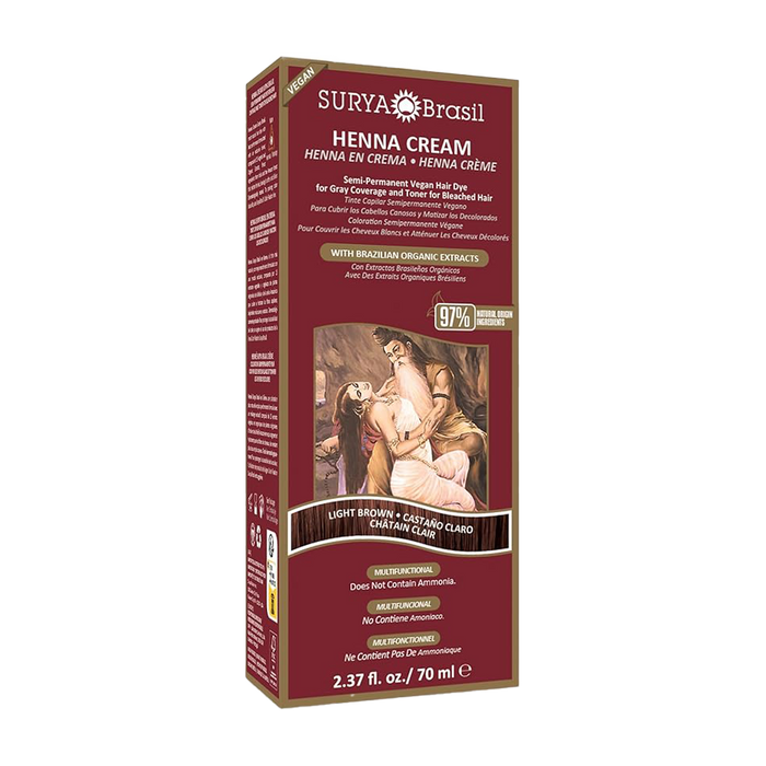 Surya Brasil | Light Brown Henna Cream 70ml
