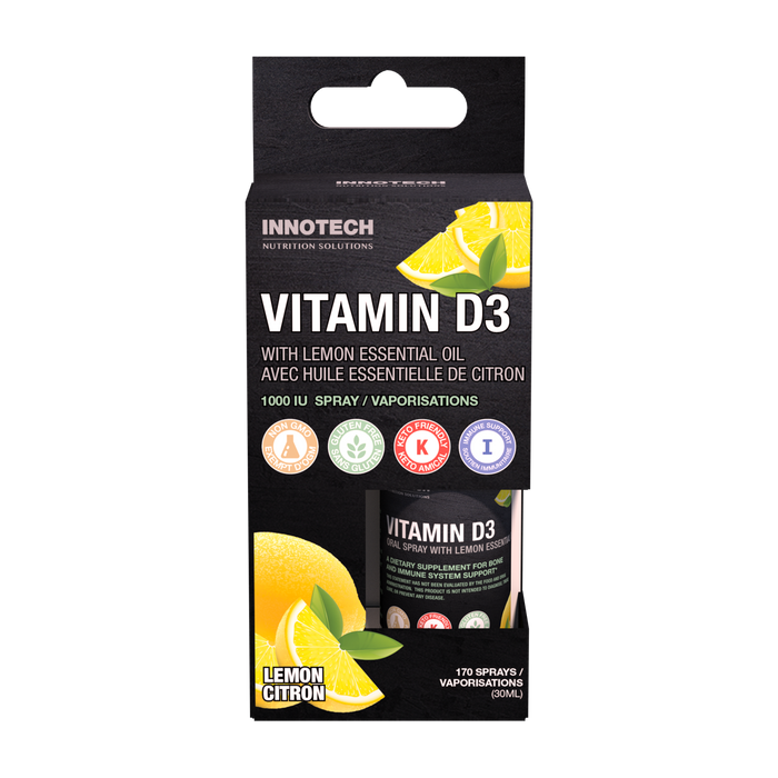 Innotech | Vitamin D3 1000IU Spray 30ml