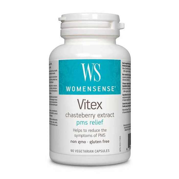 WomenSense | Vitex Chasteberry Extract 80mg Vegetarian Capsules