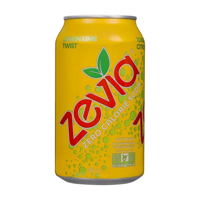 Zevia | Lemon/Lime Soda Can