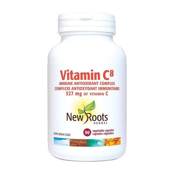 New Roots | Vitamin C8 Immune Antioxidant Complex 180 Vegetarian Capsules