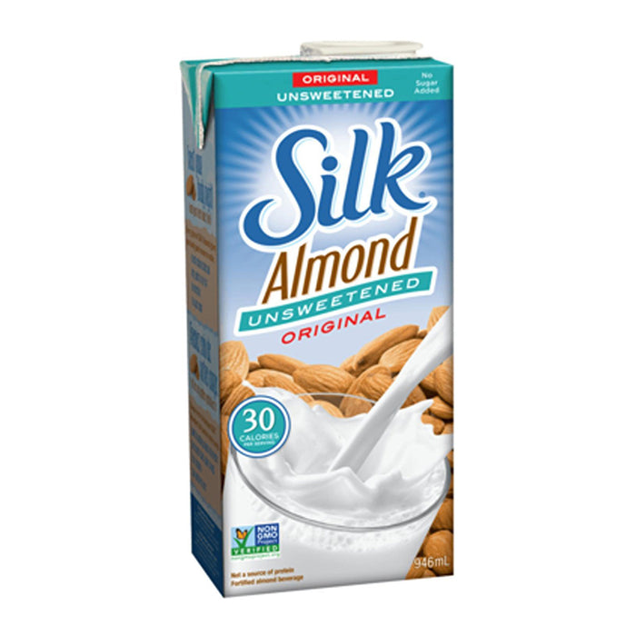 Silk | Original Unsweetened Almond Milk Case 12x946ml
