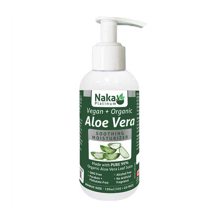 Naka Platinum | Organic Aloe Vera Moisturizer