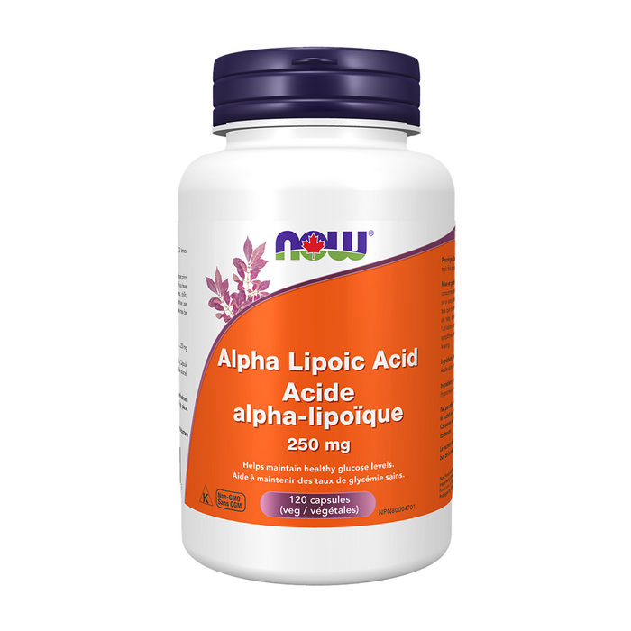 NOW | Alpha Lipoic Acid 250mg Vegetarian Capsules